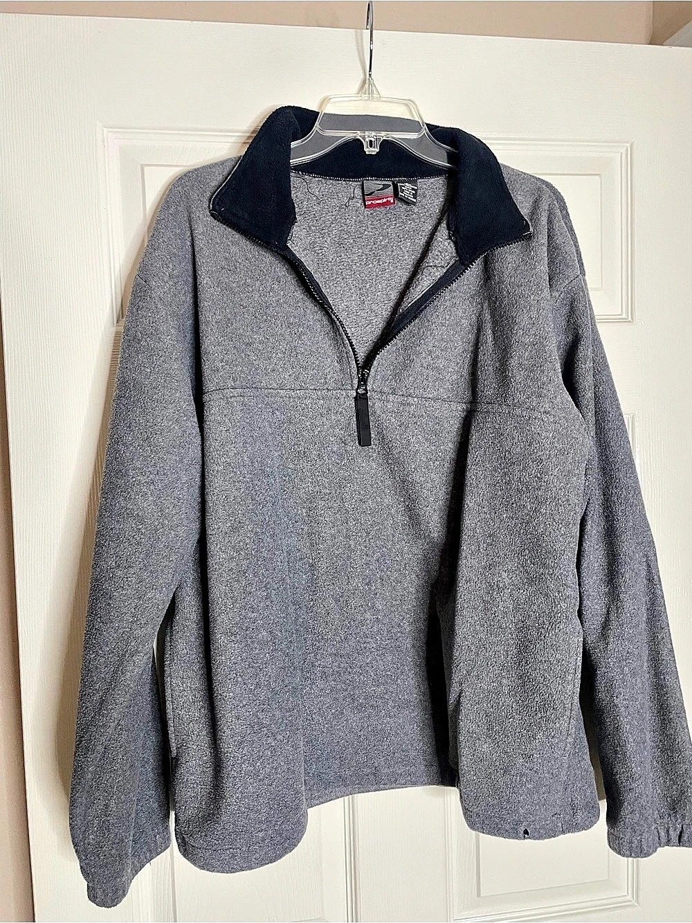Mens PROSPIRIT Flannel Half-Zip Jacket